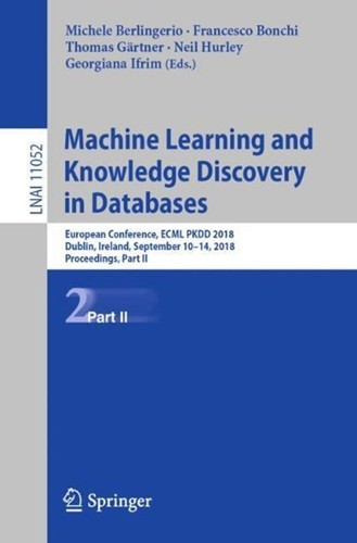 Machine learning and knowledge - machine,