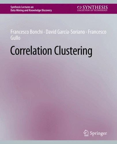 Correlation clustering - correlation,
